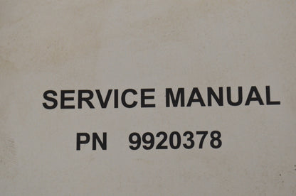 OEM Polaris 9920378 Service Manual 07 Sportsman 700/800 EFI