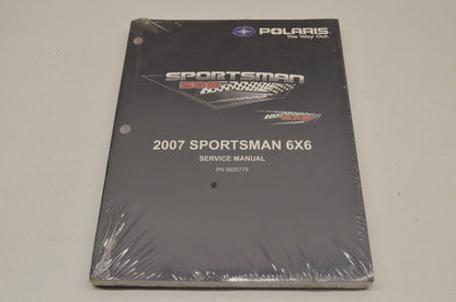 OEM Polaris 9920778 Service Manual 07 Sportsman 6X6 NOS