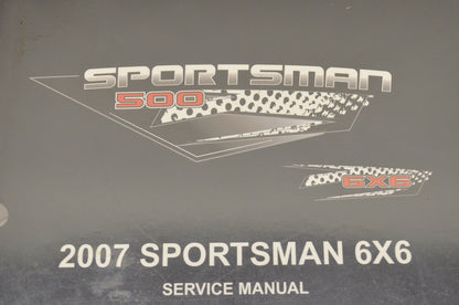 OEM Polaris 9920778 Service Manual 07 Sportsman 6X6 NOS