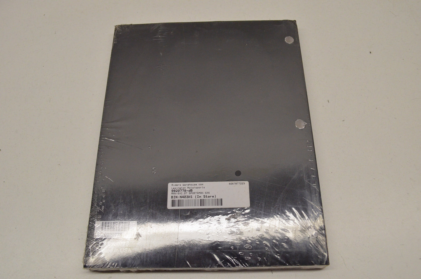 OEM Polaris 9920778 Service Manual 07 Sportsman 6X6 NOS