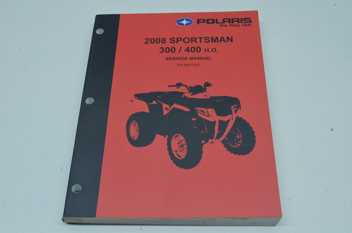 OEM Polaris 9921340 Service Manual 08 Hawkeye/Sportsman 300