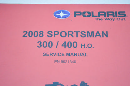 OEM Polaris 9921340 Service Manual 08 Hawkeye/Sportsman 300