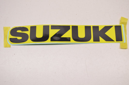 OEM Suzuki 68111-01C20-GY8 Emblem "Suzuki" NOS