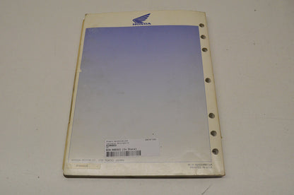 OEM Honda 61MN803 Service Manual