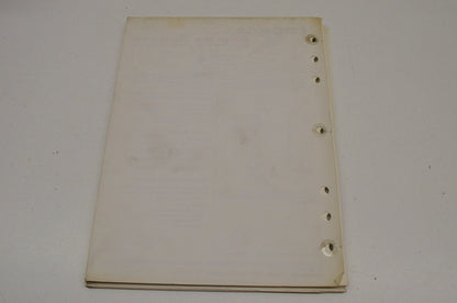 OEM Honda NH125 Aero 125 Shop Manual 84 84 NH125 Aero125