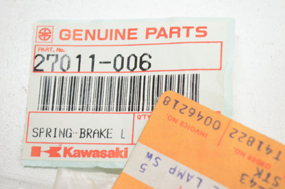 New OEM Kawasaki Lamp Switch Brake Spring NOS