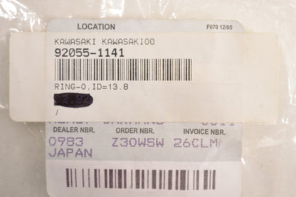 OEM Kawasaki 92055-1141 Id=13.8 O-Ring