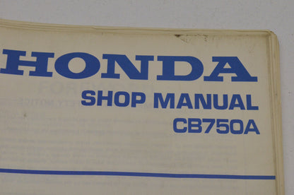 OEM Honda CB750A Shop Manual 76-78 76-78 CB750A