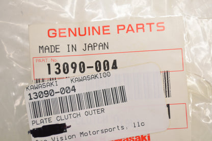 OEM Kawasaki 13090-004 Outer Clutch Plate NOS