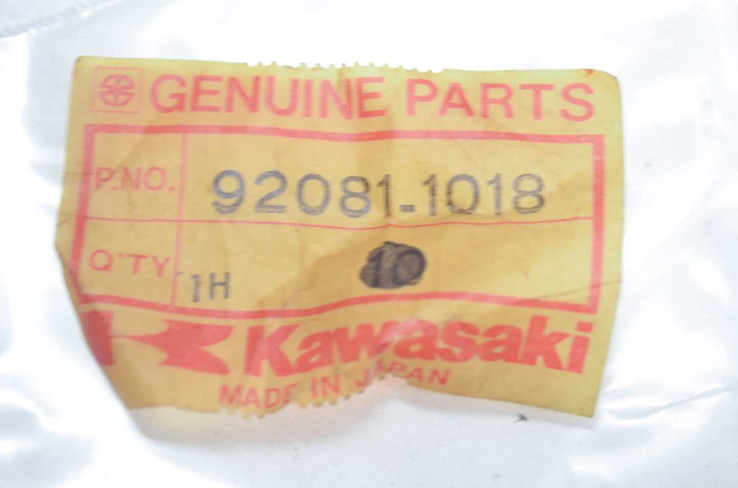 OEM Kawasaki 92081-1018 Oil Filter Spring Qty 2 NOS