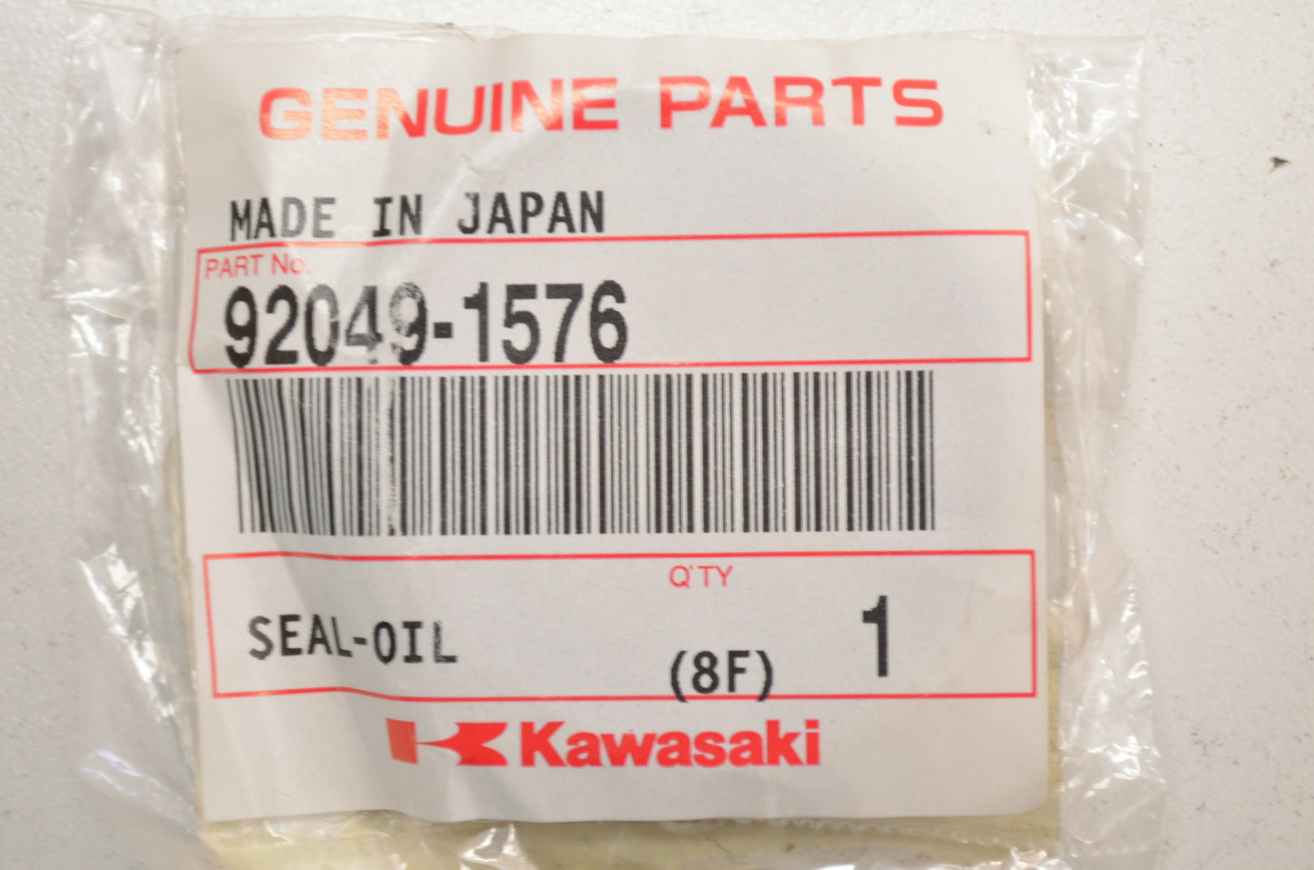 OEM Kawasaki 92049-1576 Oil Seal NOS