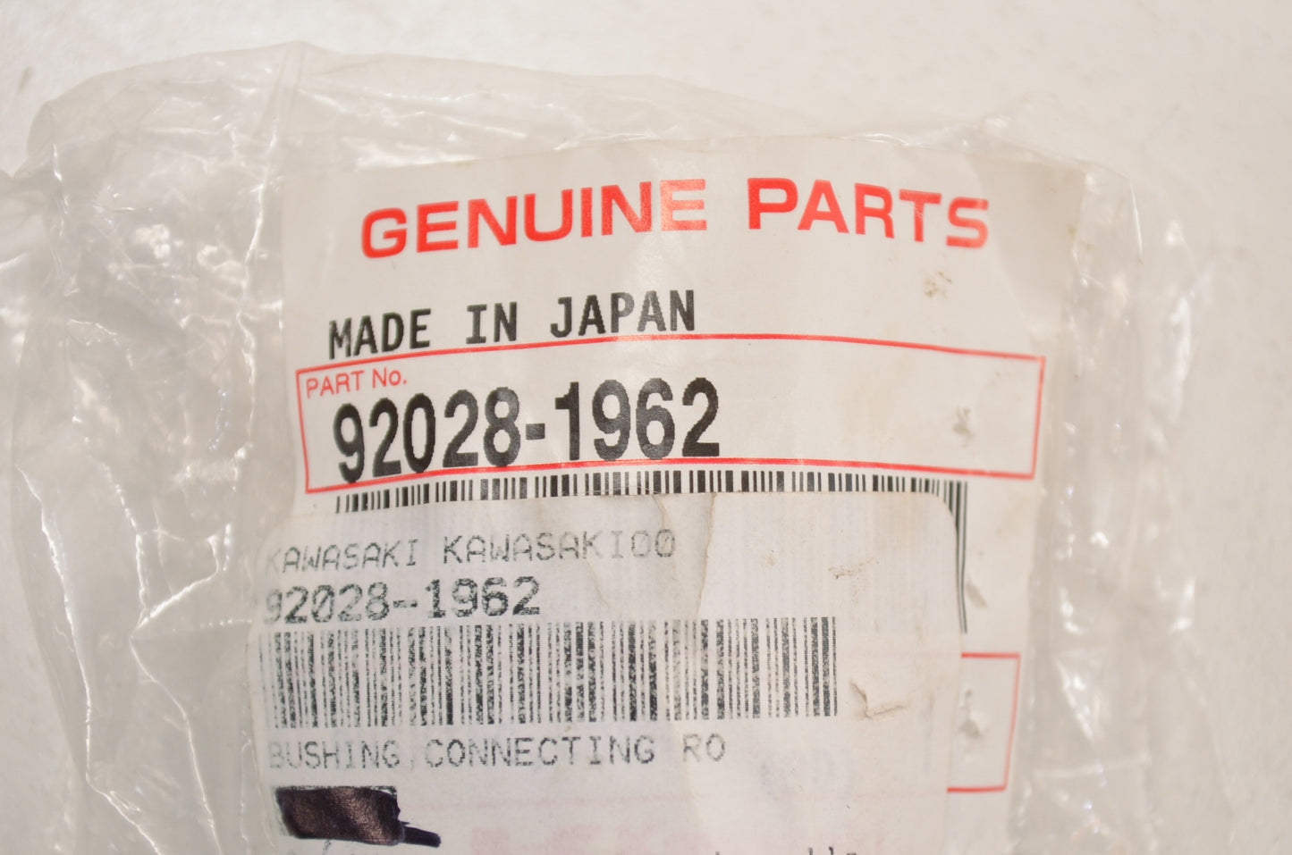 OEM Kawasaki 92028-1962 Connecting Rod Bushing NOS