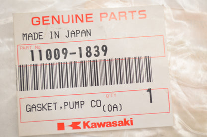 OEM Kawasaki 11009-1839 Pump Cover Gasket NOS