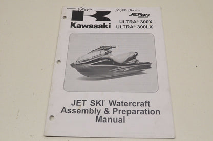 OEM Kawasaki 99931-1523-01 Assembly & Preparation Manual JT1500H/J