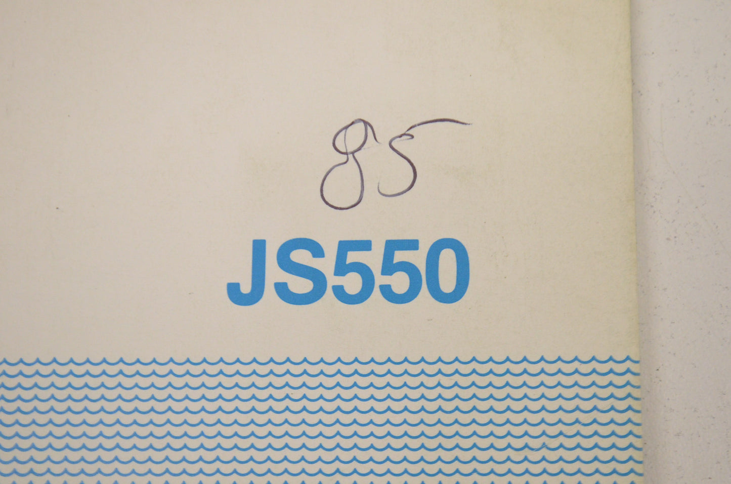 OEM Kawasaki 99920-1300-01 Owner's Manual JS550A4