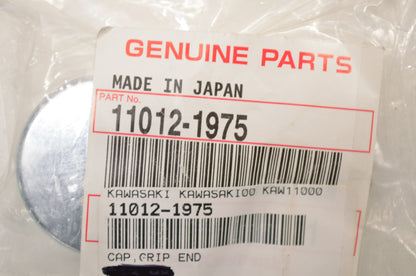 OEM Kawasaki 11012-1975 Grip End Cap NOS