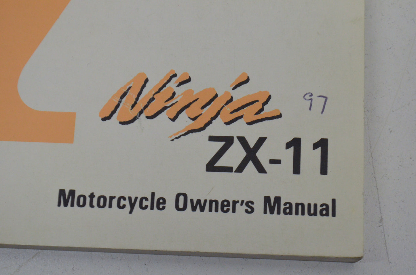 OEM Kawasaki 99920-1810-01 Owner's Manual ZX1100D5