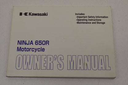 OEM Kawasaki 99987-1435 Owner's Manual EX650A7F