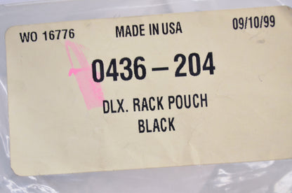 OEM Arctic Cat 0436-204 Black Deluxe Rack Pouch NOS