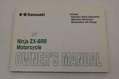 OEM Kawasaki 99987-1276 Owner's Manual ZX600-N1