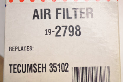 New Rotary Tecumseh Air Filter NOS