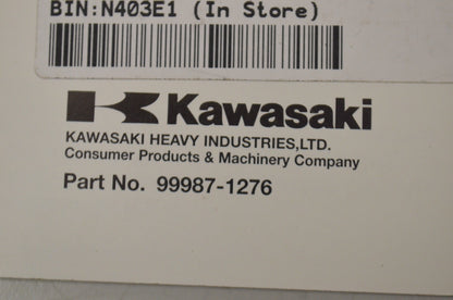 OEM Kawasaki 99987-1276 Owner's Manual ZX600-N1