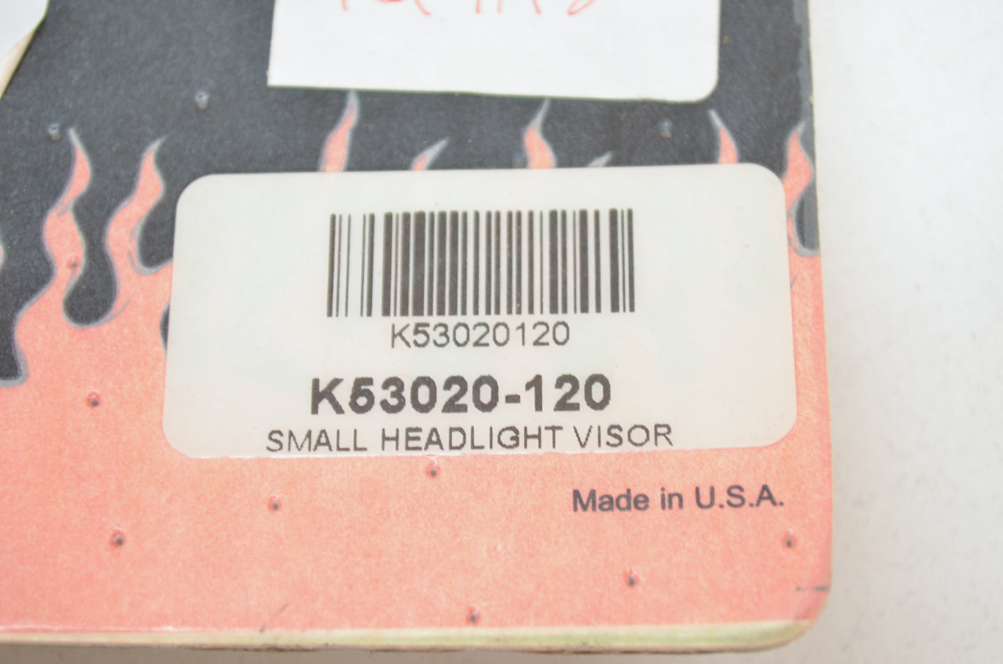 OEM Kawasaki K53020-120 Small Headlight Visor Kit NOS