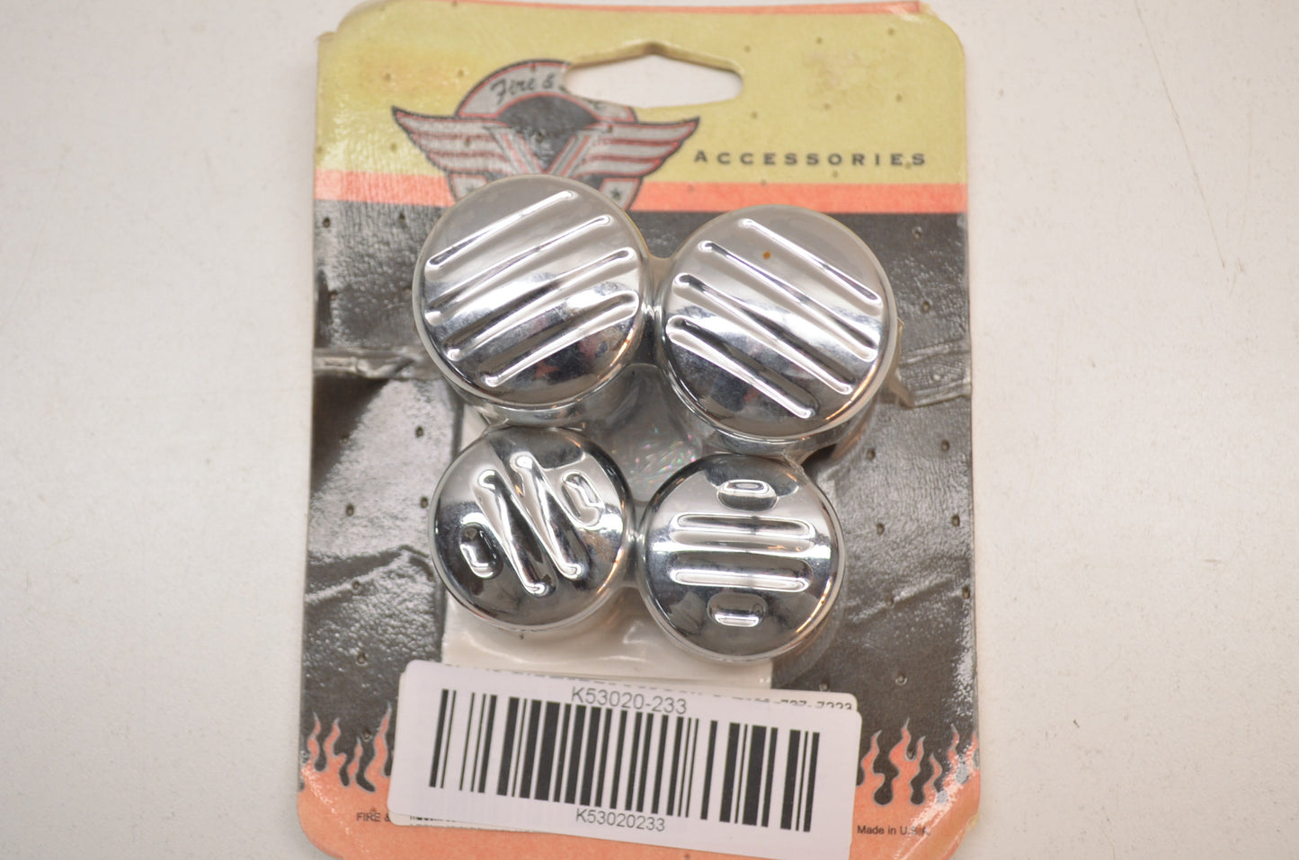 Ball Milled Shock Nut Cover Kit NOS
