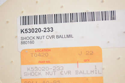 Ball Milled Shock Nut Cover Kit NOS