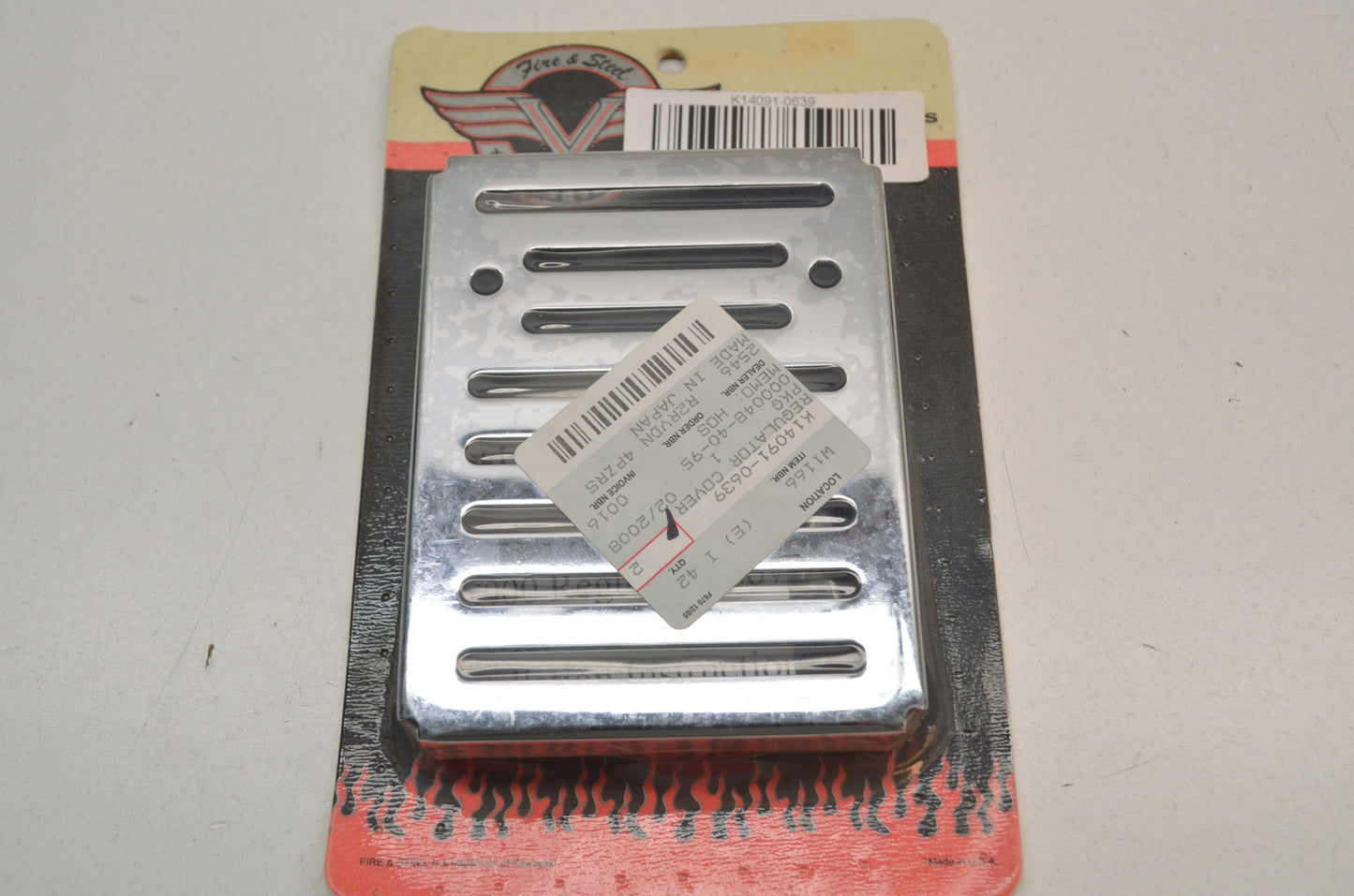 OEM Kawasaki 14091-0639 Regulator Cover NOS