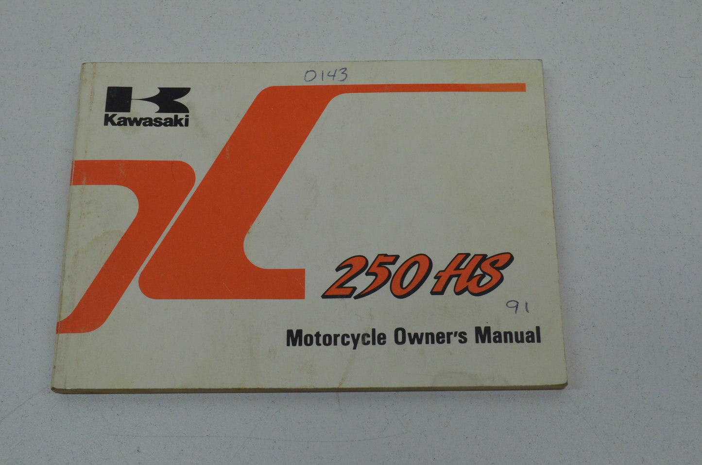 OEM Kawasaki 99920-1537-01 Owner's Manual EL250E1