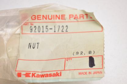 OEM Kawasaki 92015-1722 Nut 6MM NOS