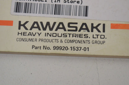 OEM Kawasaki 99920-1537-01 Owner's Manual EL250E1