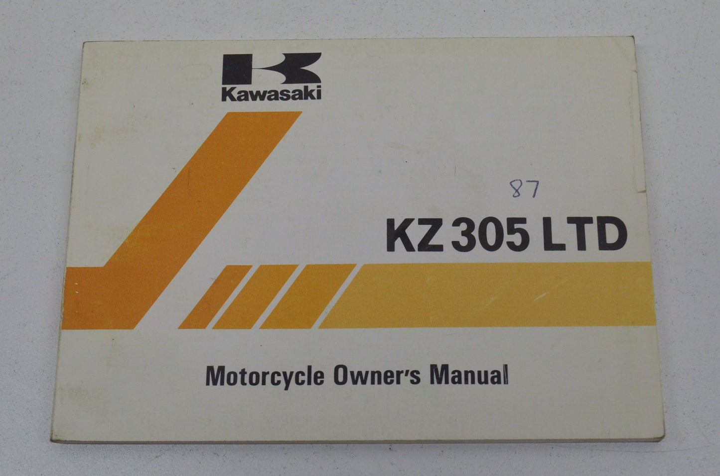 OEM Kawasaki 99920-1394-01 Owner's Manual KZ305B2