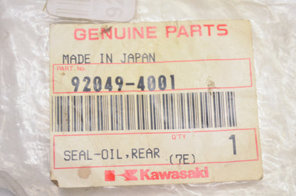 OEM Kawasaki 92049-4001 Rear Hub Oil Seal