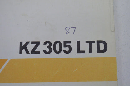 OEM Kawasaki 99920-1394-01 Owner's Manual KZ305B2
