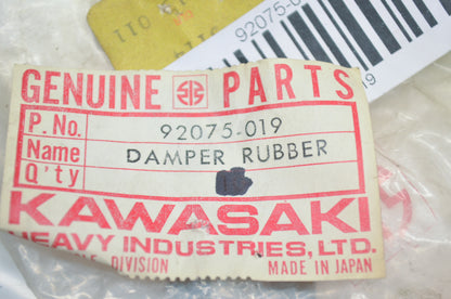 OEM Kawasaki 92075-019 Rubber Front Tank Damper NOS