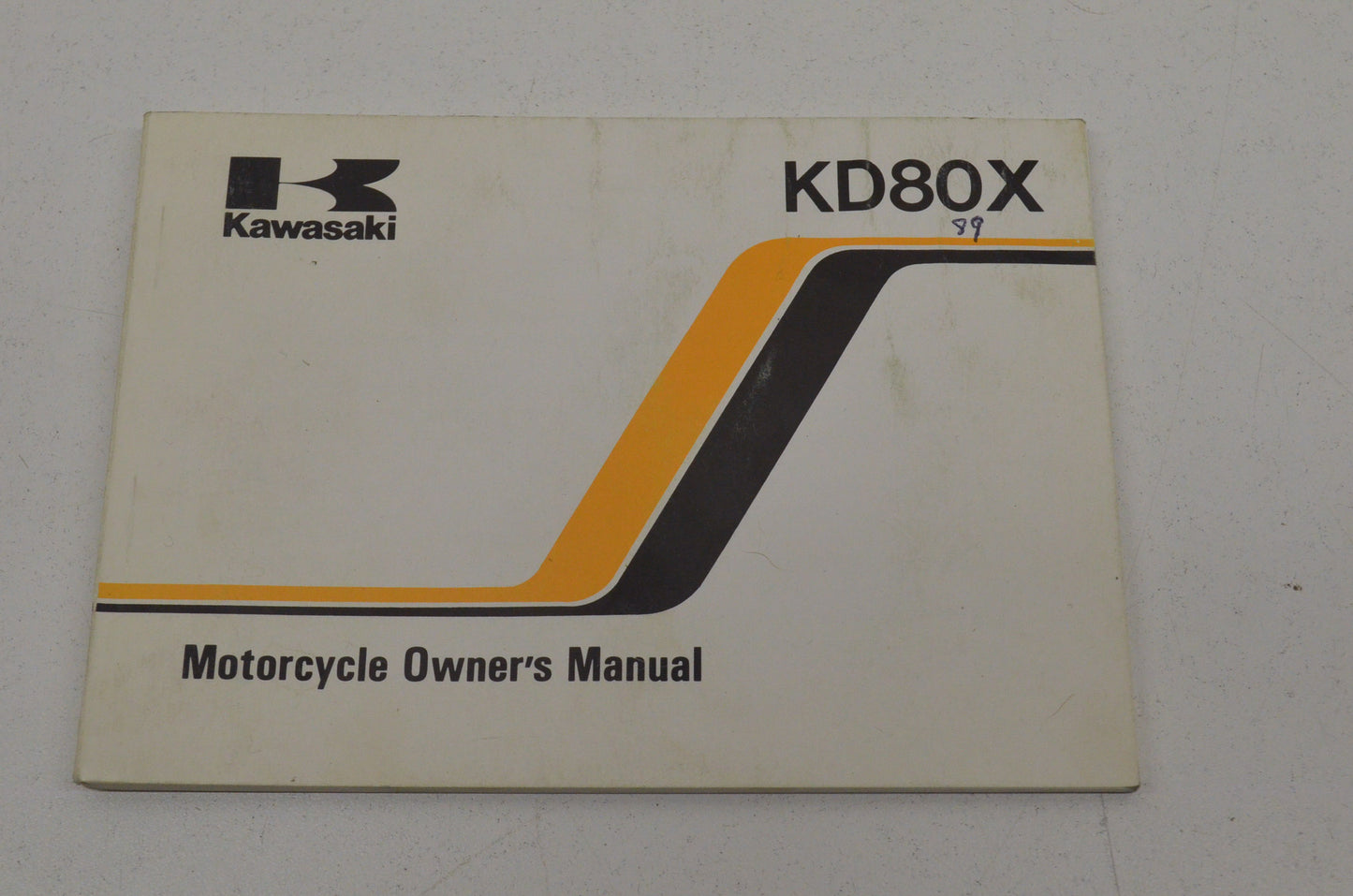 OEM Kawasaki 99920-1472-01 Owner's Manual KD80N2