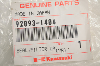 OEM Kawasaki 92093-1404 Filter Case Seal NOS