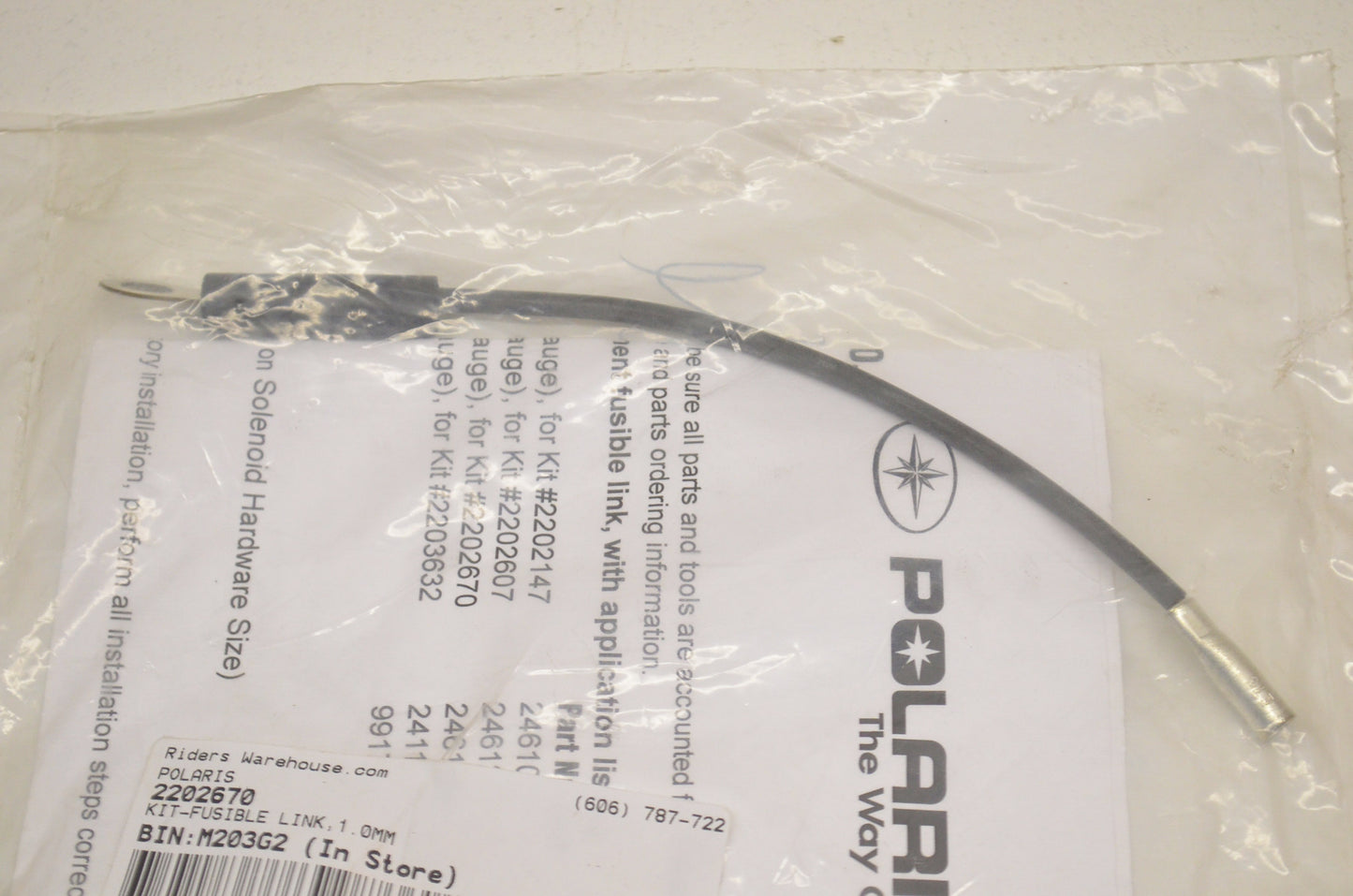 OEM Polaris 2202670 Fusible Link Kit 1.0mm NOS