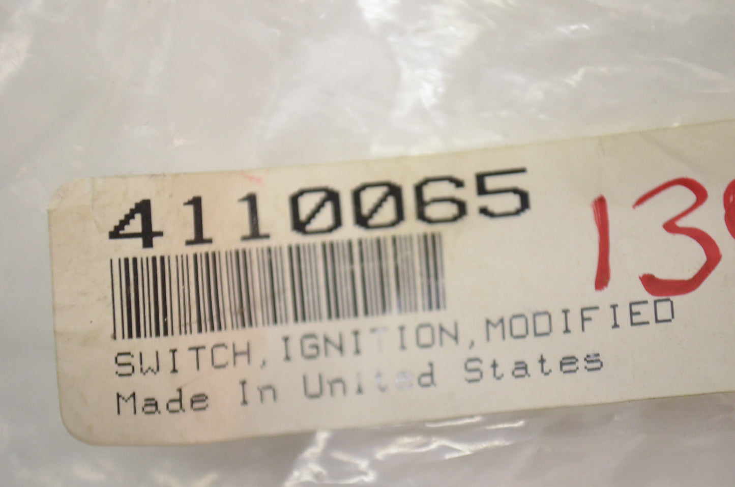 OEM Polaris 4110065 Modified Ignition Switch NOS
