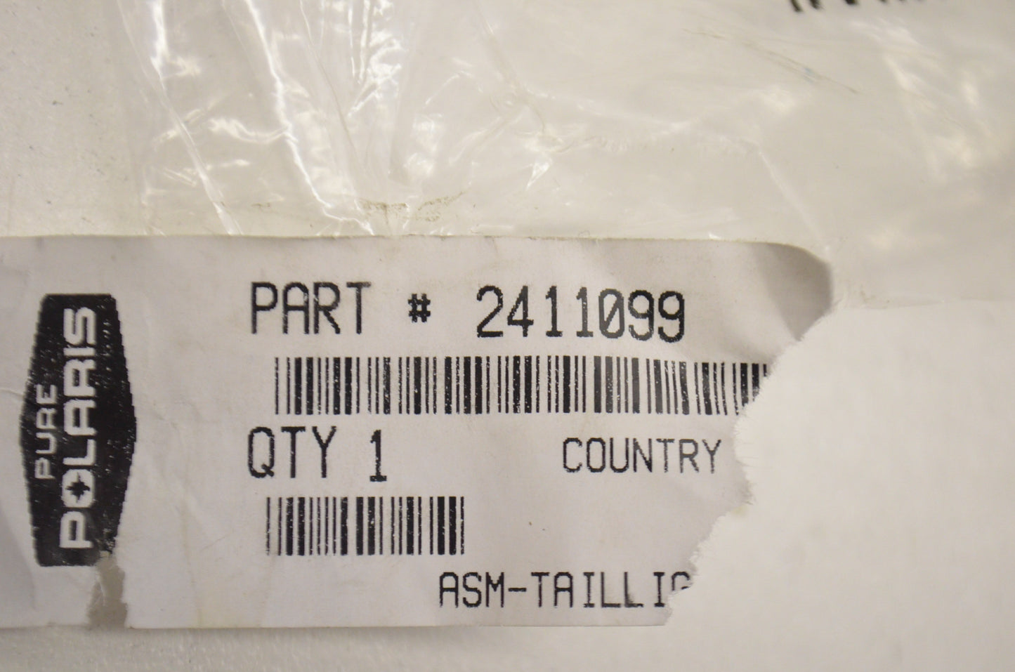 OEM Polaris 2411099 Tail Light Assembly NOS