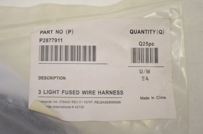 OEM Polaris 2877911 Light Wire Harness NOS
