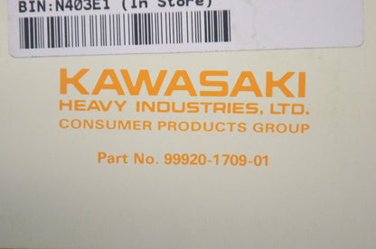 OEM Kawasaki 99920-1709-01 Owner's Manual JH750C1