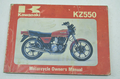 OEM Kawasaki 99920-1111-02 Owner's Manual KZ550A2