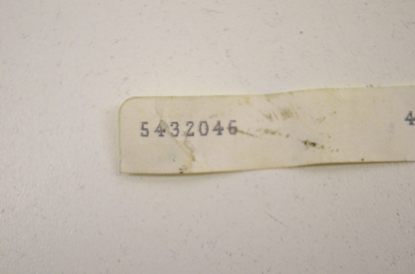 OEM Polaris 5432046 Deck Bumper NOS