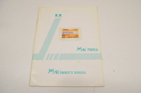 OEM Kawasaki 99920-1690-01 Owner's Manual JS750A4