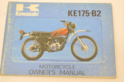OEM Kawasaki 99932-011-01 Owner's Manual KE175B2