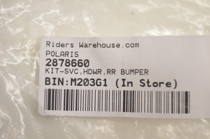 Rear Bumper Hardware Kit RZR. NOS