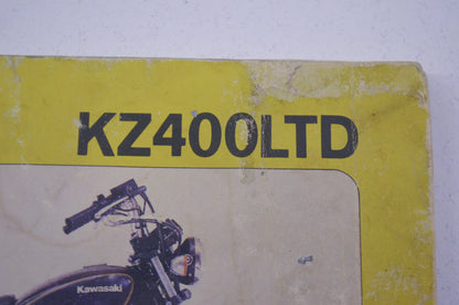 OEM Kawasaki 99920-1062-01 Owner's Manual KZ400H